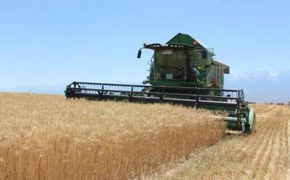 江布尔州秋收工作完成99%