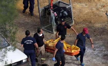 Лаймен қақталған чемодан ішінен адам мәйіті табылған