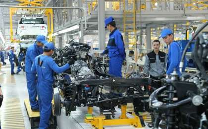 哈萨克斯坦汽车生产量稳步提升
