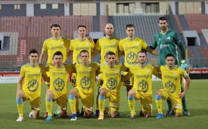 欧联杯：阿斯塔纳球队成功晋级附加赛