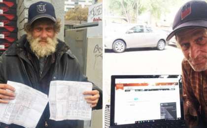 40 жыл бойы қаңғыбас болған ер адам университеттегі оқуына оралған