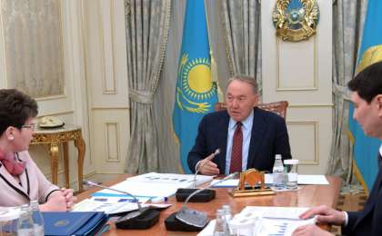 Елбасы Республикалық бюджеттің атқарылуын бақылау жөніндегі есеп комитетінің төрайымын қабылдады