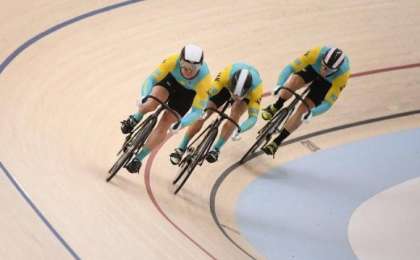 哈萨克斯坦车手在亚洲单车锦标赛上夺金