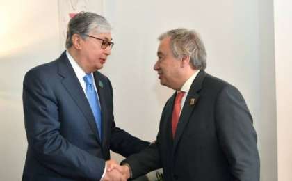 联合国秘书长古特雷斯祝贺托卡耶夫胜选