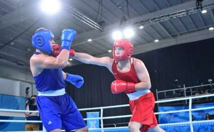“一带一路”拳击精英赛：哈萨克斯坦代表团获得7枚奖牌
