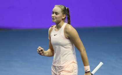 卢森堡网球公开赛：哈萨克斯坦选手热巴金娜晋级第二轮