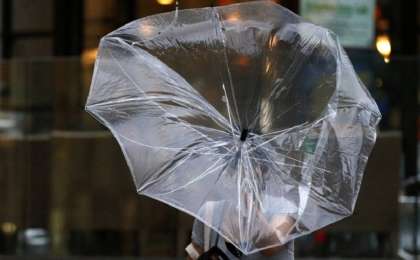 16日天气：全国大部分地区出现降雨和强风