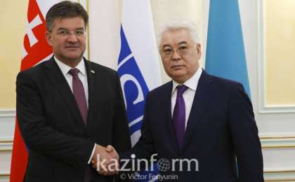 外交部部长阿塔穆库洛夫会见欧安组织主席