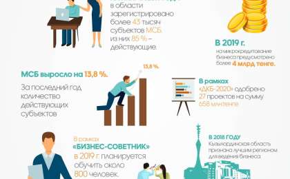 Кызылординская область: 85 процентов субъектов МСБ действующие