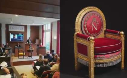 拿破仑宝座以50万欧元拍卖