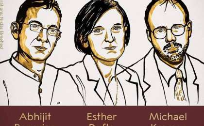 2019年诺贝尔经济学奖揭晓 3名经济学家获奖