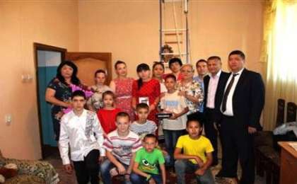 12 миллион теңге балалар үйіне...