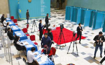 哈萨克斯坦选民的65.9%完成投票