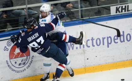 «Барыс» пен «Торпедо» матчынан бейнешолу