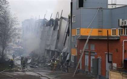 Санкт-Петурбургтегі гипармаркеттердің бірінде өрт болды