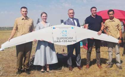 哈萨克斯坦将采用无人机对高鼻羚羊进行种群普查