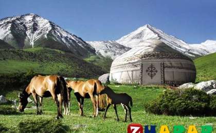 Қазақ тілінен сабақ жоспары: Жайлауда (жаз туралы) (3 сынып, II тоқсан, 3 бөлім) » ZHARAR