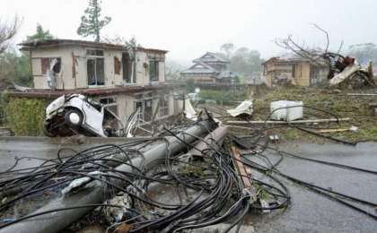 超强台风逼近 日本进入高度戒备状态