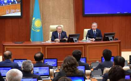 Мемлекет басшысы Парламент Мәжілісінің пленарлық отырысына қатысты