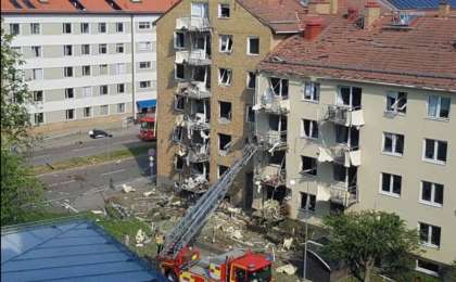 瑞典第五大城市发生爆炸 致19人受伤