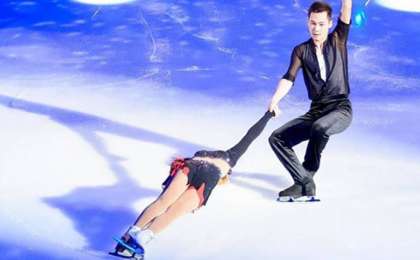 Жансая Әдіханова мен Әбіш Байтқановтың биі. ВИДЕО