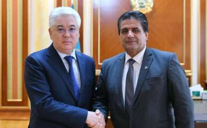 哈萨克斯坦外长会见亚信会议秘书处执行主任