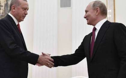 Ресей мен Түркия президенттері Сириядағы жағдайды талқылады