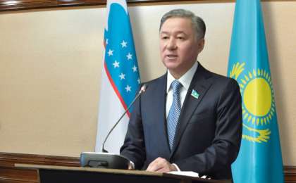 马吉利斯议长正式访问乌兹别克斯坦