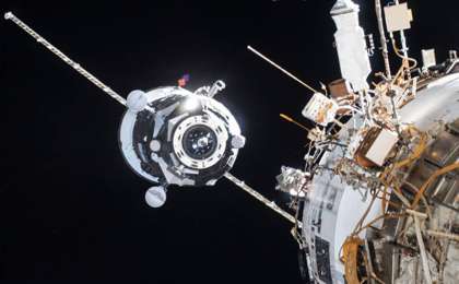 "进步"MS11货运飞船与国际空间站成功对接 创下最快对接记录