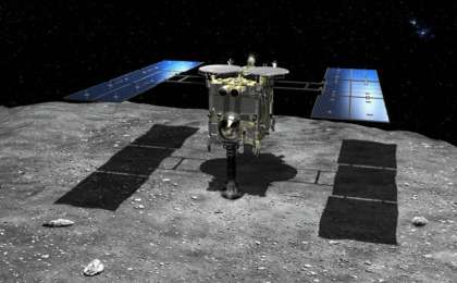 日本“隼鸟2号”5日将撞击小行星“龙宫”