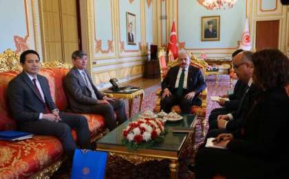 哈萨克斯坦大使会见土耳其大国民议会议长