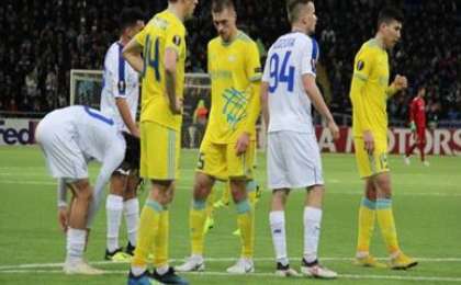 Еуропа лигасында «Астана» «Динамодан» жеңіліп қалды