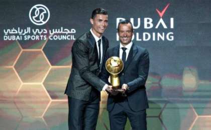 Globe Soccer Awards. Роналду 2018 жылдың үздік футболшысы атанды