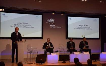 哈萨克斯坦副总理出席哈法商业论坛