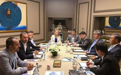 哈萨克斯坦经贸代表团访问伊斯坦布尔
