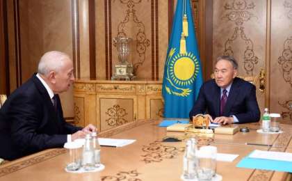 首任总统接见国家科学院主席