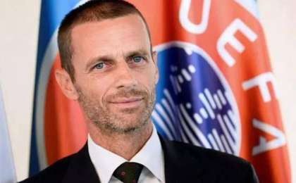 UEFA主席会见凯拉特俱乐部总裁