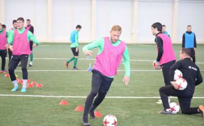 «Атыраудың» Астанадағы дайындығы. ФОТО