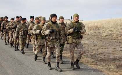 哈萨克斯坦举行"和平战士"国际竞赛选拔赛