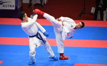 哈萨克斯坦的空手道选手在莫斯科赢得了四枚奖牌