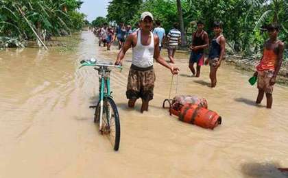 南亚等地洪灾已致600人遇难 超2500万人受灾