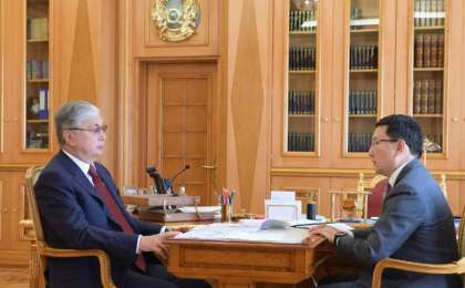 总统接见巴伊铁列克国有控股公司执行总裁