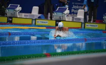 巴兰丁获得国际泳联冠军游泳系列赛美国站银牌