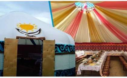 Ақтөбеліктер несиеден қашып, жаппай VIP киіз үйлерде той жасап жатыр (ФОТО)