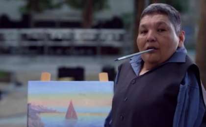 库尤科夫个人画展在阿拉木图举办