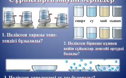 Презентация (слайд): Қайнау Булану жылыну