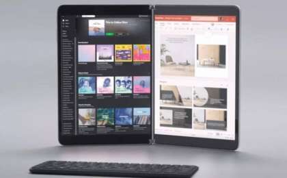 微软新品发布会推出双屏笔记本和手机