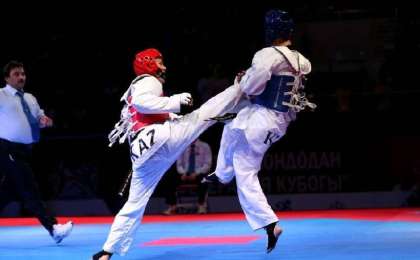 哈萨克斯坦选手在亚洲少年跆拳道锦标赛上再夺7枚奖牌