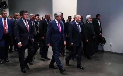 托卡耶夫出席《欧亚大陆过境潜力》论坛