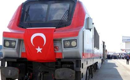 土耳其至格鲁吉亚首列货运班列开行